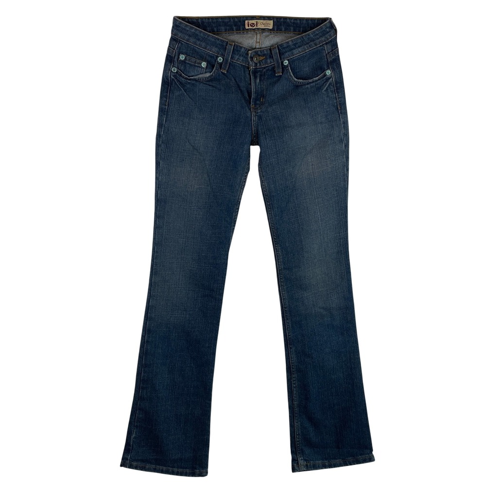 LEI Chelsea Low Rise Bootcut Jeans Dark Wash Blue Denim Size 1 8LXAQ2145A
